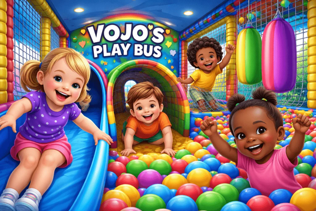 VoJo's Playbus - Mobile soft play hire for schools and nurseries in Hertfordshire