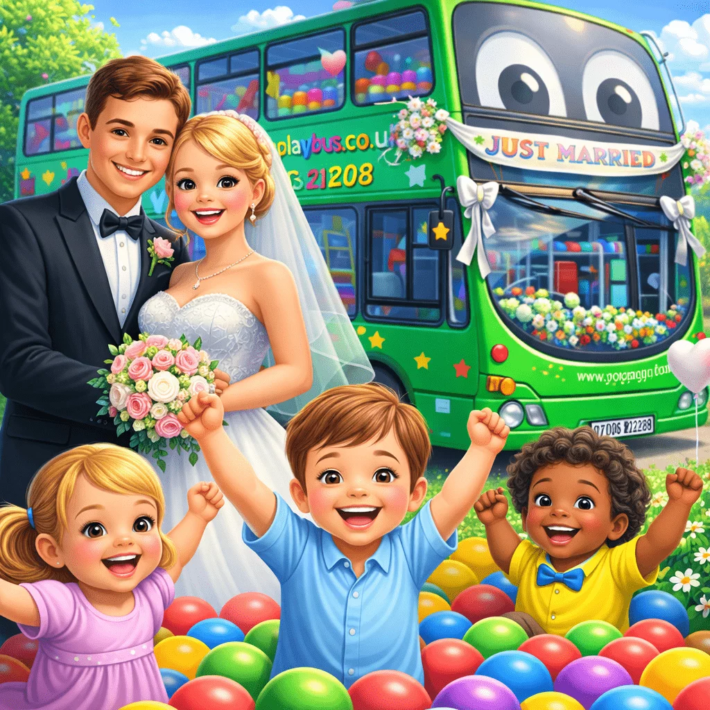 oJo's Playbus - Professional mobile soft play hire for wedding receptions