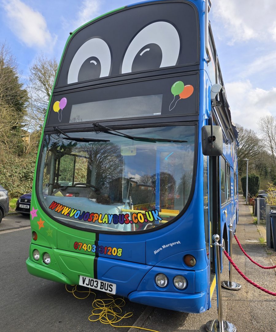 VoJo's Playbus - A unique and safe mobile soft play experience for children's parties in London