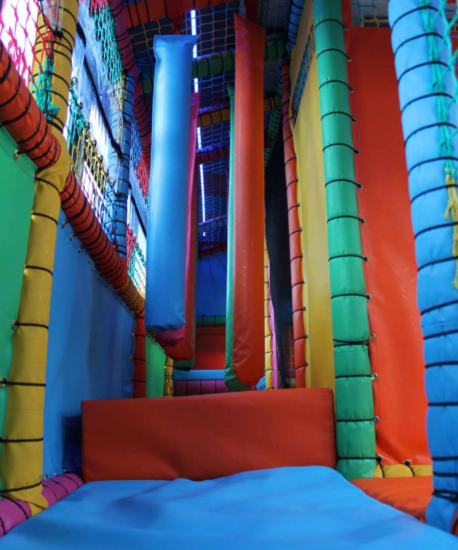 Safe and fun mobile soft play adventure inside VoJo's Playbus London